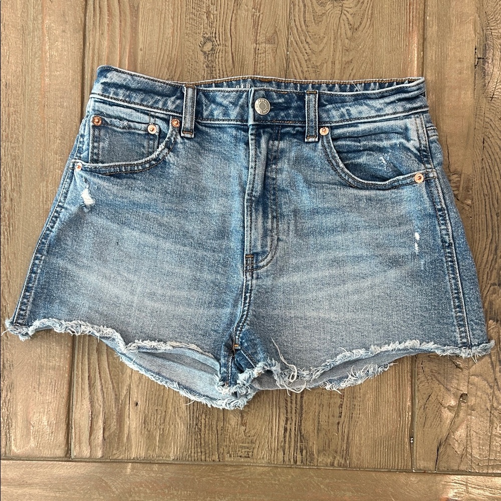 GAP Distressed Denim Blue Girls Shorts